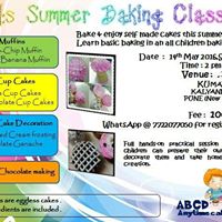 Kids Summer Baking Classes at Kumar Kruti, Kalyani Nagar, Pune