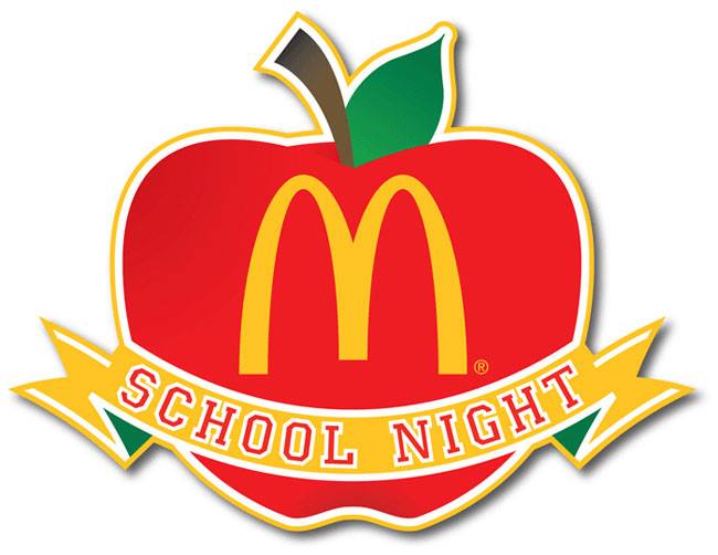 Image result for mcdonalds spirit night