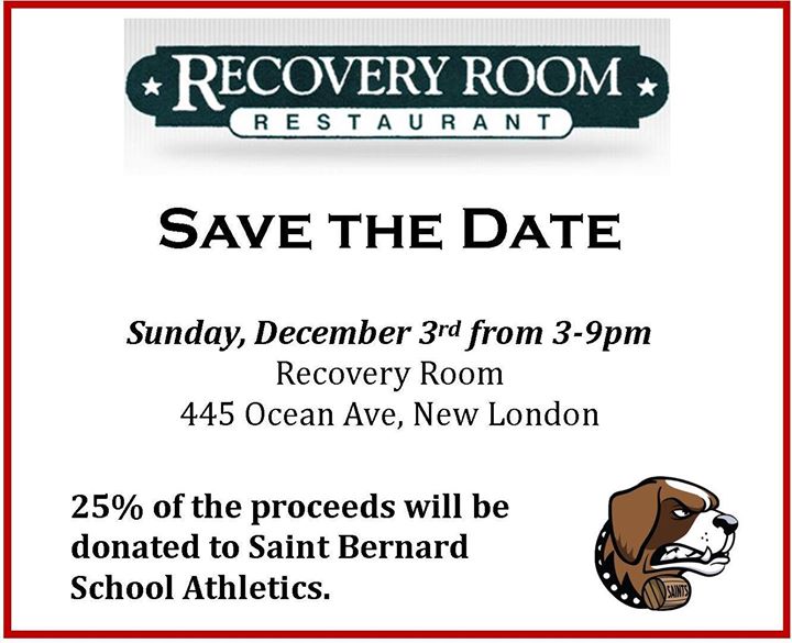 Saints Athletics Fundraiser At Recovery Room Restaurant New