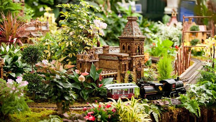 Ny Botanical Gardens Holiday Train Show Bronx