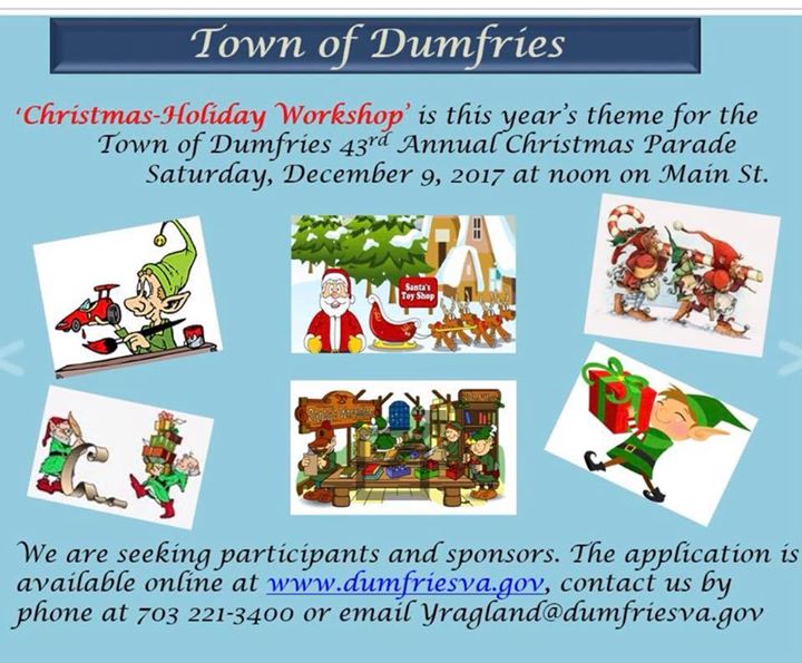 Dumfries Christmas Parade at Town of Dumfries, Virginia., Dumfries