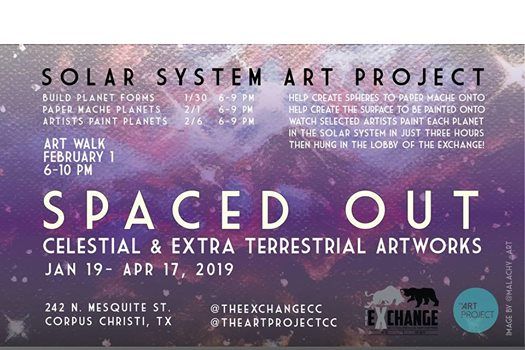 Spaced Out Art Show Solar System Art Project At The