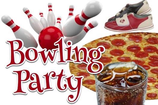 Image result for pizza and bowling
