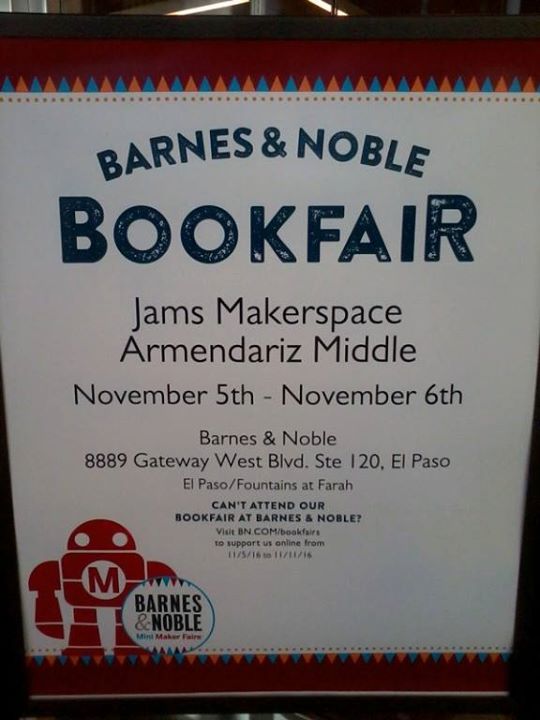 Armendariz Middle School Bookfair At Barnes Noble El Paso