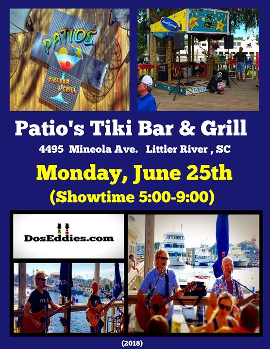 Dos Eds At Patio S Tiki Bar Grill Little River Sc