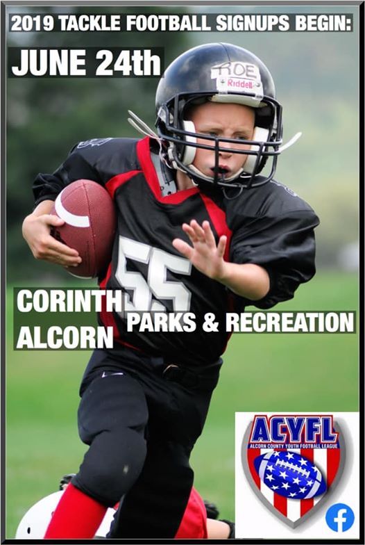 Alcorn County Youth Football League Acyfl Corinth