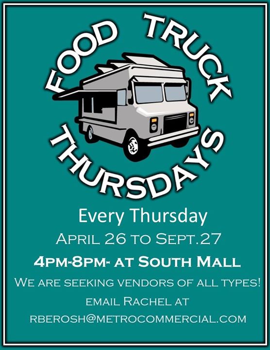 Food Truck Thursdays at South MallAllentown, Allentown