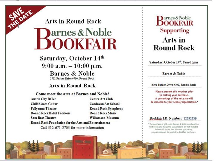 Arts Day In Round Rock At Barnes Noble Round Rock