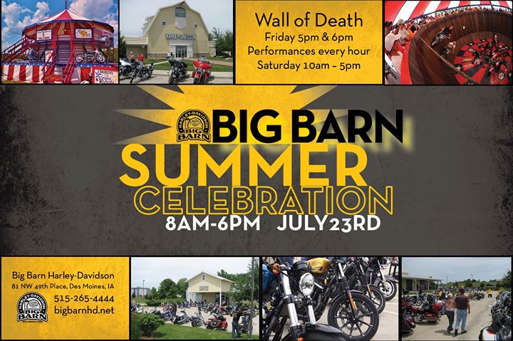 Big Barn Harley Davidson Summer Celebration Des Moines