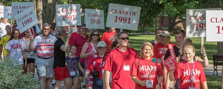 Alumni Weekend 2017 at Miami University Alumni Association ...