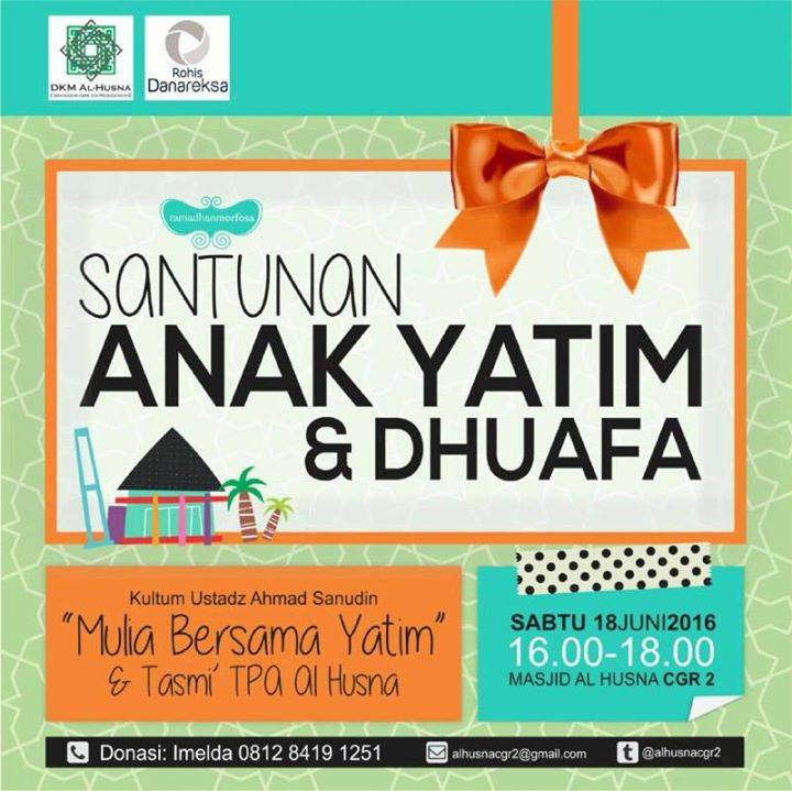  Santunan  Anak  Yatim  dan  Dhuafa  at Cimanggis Green Residence 2