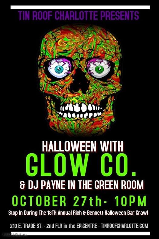 halloween with glow co dj payne