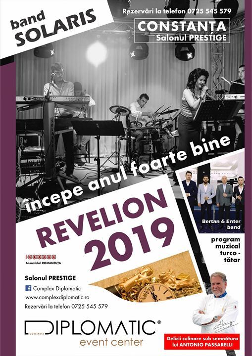 Revelion 2019 La Diplomatic Constanta Salon Prestige Constanta