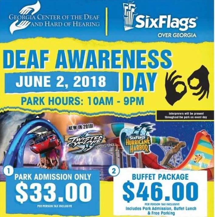 Deaf Day At 6 Flags In Atlanta Ga Deaf Day At 6 Flags In Atlanta Ga