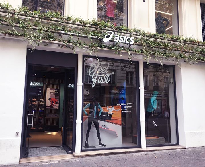 boutique asics paris les halles