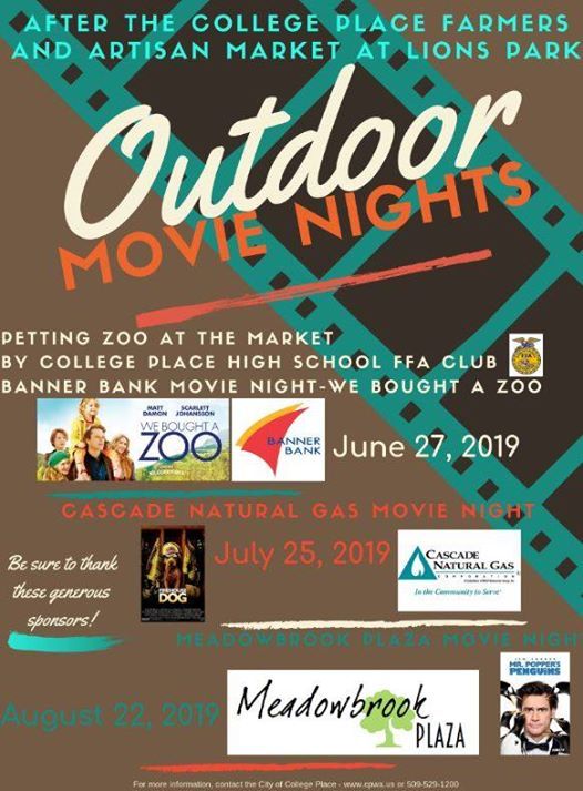 Movies At The Park We Bought A Zoo Dixie