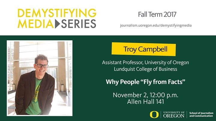 Why People Fly From Facts >> Demystifying Media Why People Fly From Facts At 141 Allen Hall Why People Fly From Facts >> Demystifying Media Why People Fly From Facts At 141 Allen Hall