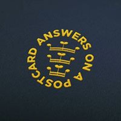 Answers on a Postcard