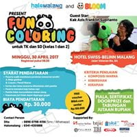 Lomba Mewarnai quot;Fun Coloringquot; at SwissBelinn Malang, Malang