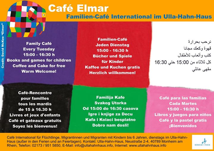 Cafe Elmar Familien Cafe International At Ulla Hahn Haus Monheim