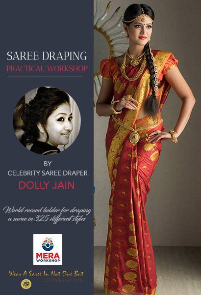 Saree Draping Workshop By Celebrity Saree Draper Dolly Jain At