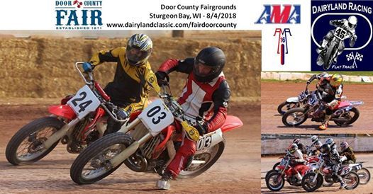 2018 Door County Fair Flat Track Races At Door County Fairphysical