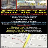 Iglesia Evangélica  Ind  Faro de Luz  Inc, Mayaguez, PR