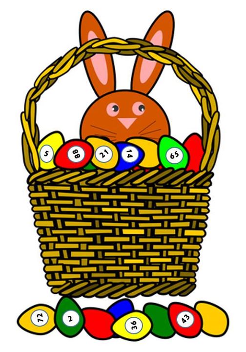 Easter Bingo! at South Molton United C of E Primary, South Molton