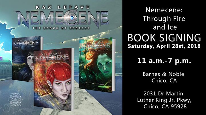Nemecene Through Fire And Ice Book Signing Chico Ca At