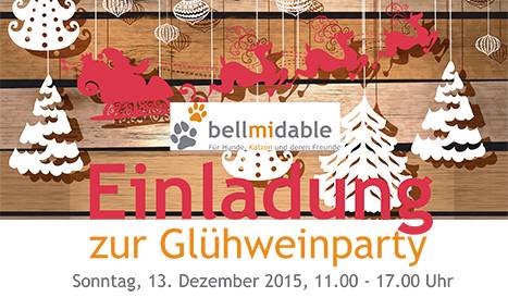 Einladung zur Glühweinparty im bellmidable Rheinfelden, Sonntag, 13.12.