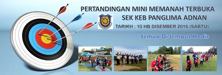 Pertandingan Mini Memanah Terbuka at Sekolah Kebangsaan 