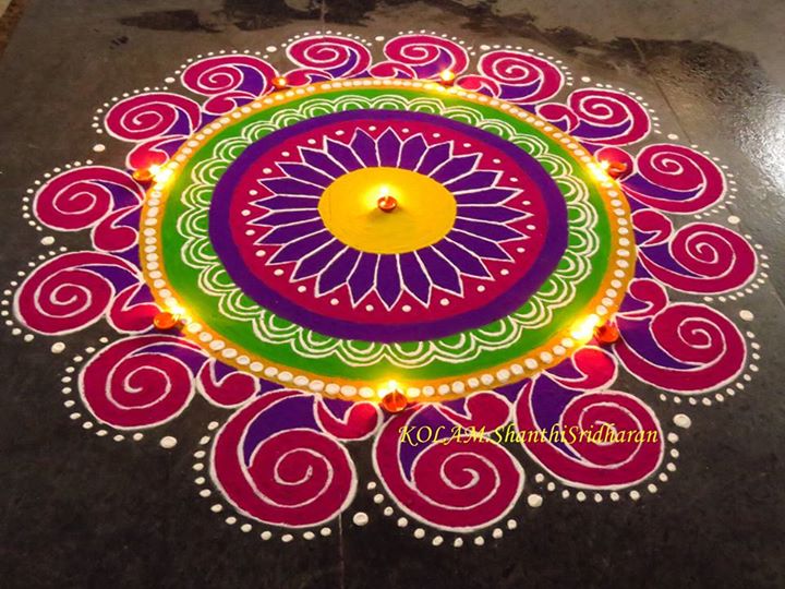 Rangoli competition - 2016 (United Gujaratis) at United ...