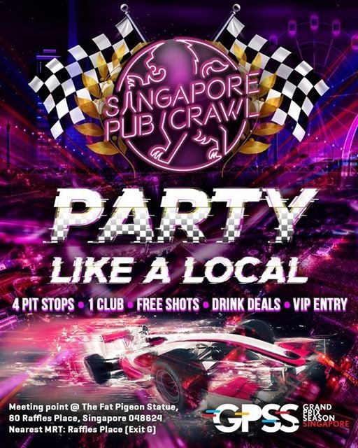 Party like a Local – A GPSS Pub Crawl | Event in Singapore | AllEvents