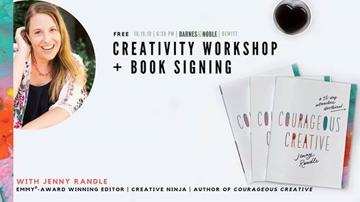 Creativity Talk With Jenny Randle Barnes Noble Syracuse New York