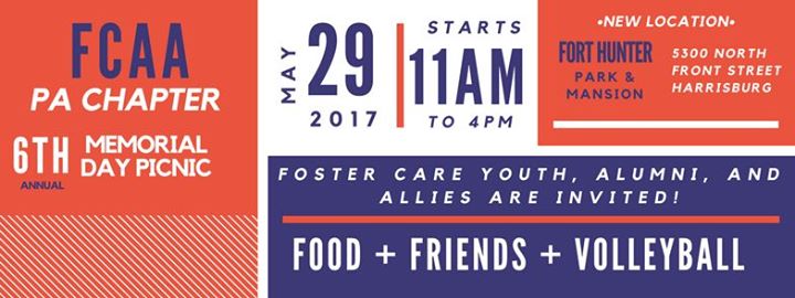 6th Annual Memorial Day Foster Family Picnic At Fort Hunter State