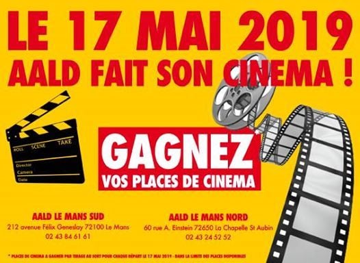 aald fait son cinéma ! at aald, le mans
