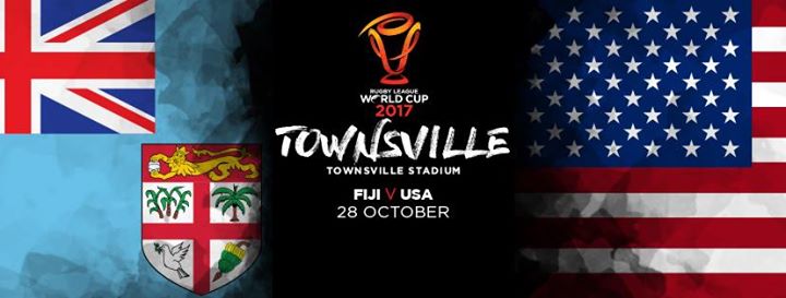 Rlwc Fiji Vs Usa 1300 Smiles Stadium Townsville October 28 2017 Allevents In