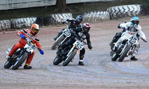 Ama Flat Track Motorcycle Races At Door County Fair Sturgeon Bay