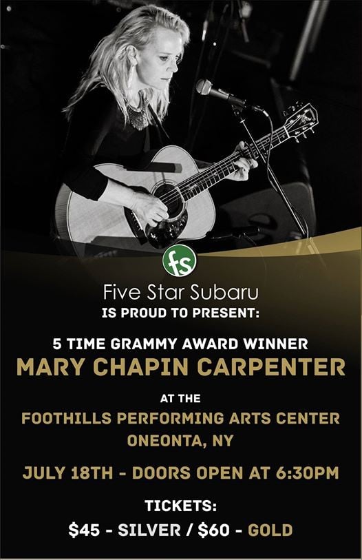 mary chapin carpenter with special guest caitlin canty at foothills