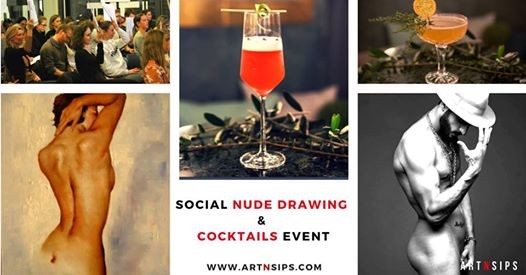 Nude tegning model