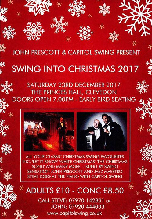 Swing Into Christmas With John Prescott And Capitol Swing At