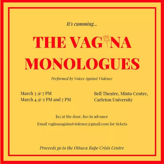 vagina monologues halifax Vagina monologues halifax