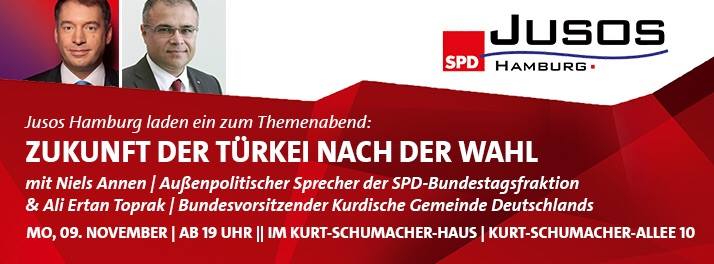 Juso Gesprach Die Turkei Nach Den Wahlen At Kurt Schumacher Haus