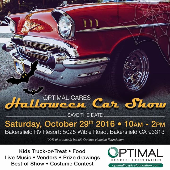 Optimal Cares Halloween Car Show at Bakersfield RV Resort, Bakersfield