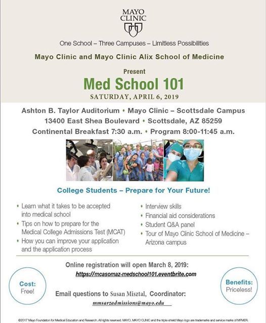 Med School 101 In Arizona At Mayo Clinic Building Scottsdale