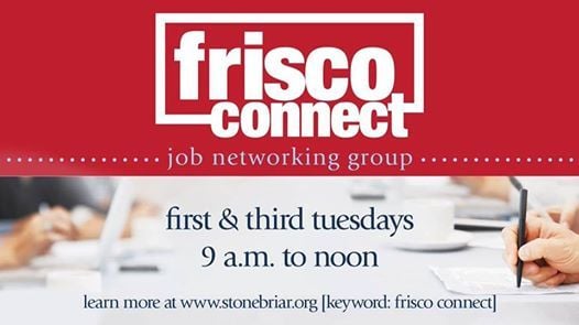 Frisco Connect Job Networking Group At 4801 Legendary Dr Frisco