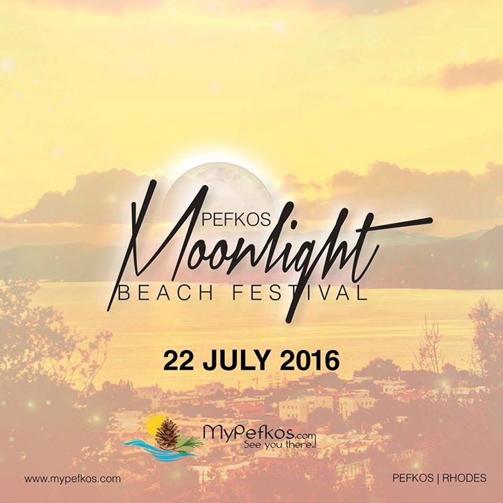 Pefkos Moonlight Beach Festival At Pefkos Rhodes Ródos