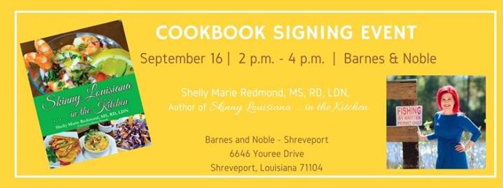 Skinny Louisiana Cookbook Signing At Barnes And Noble Shreveport