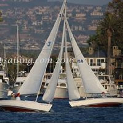 Flight of the ICLA's Lasers and Harbor 20's, Newport Beach, CA