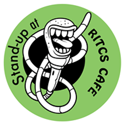 Stand up comedy at RITCS Café - Comedy Brussels logo